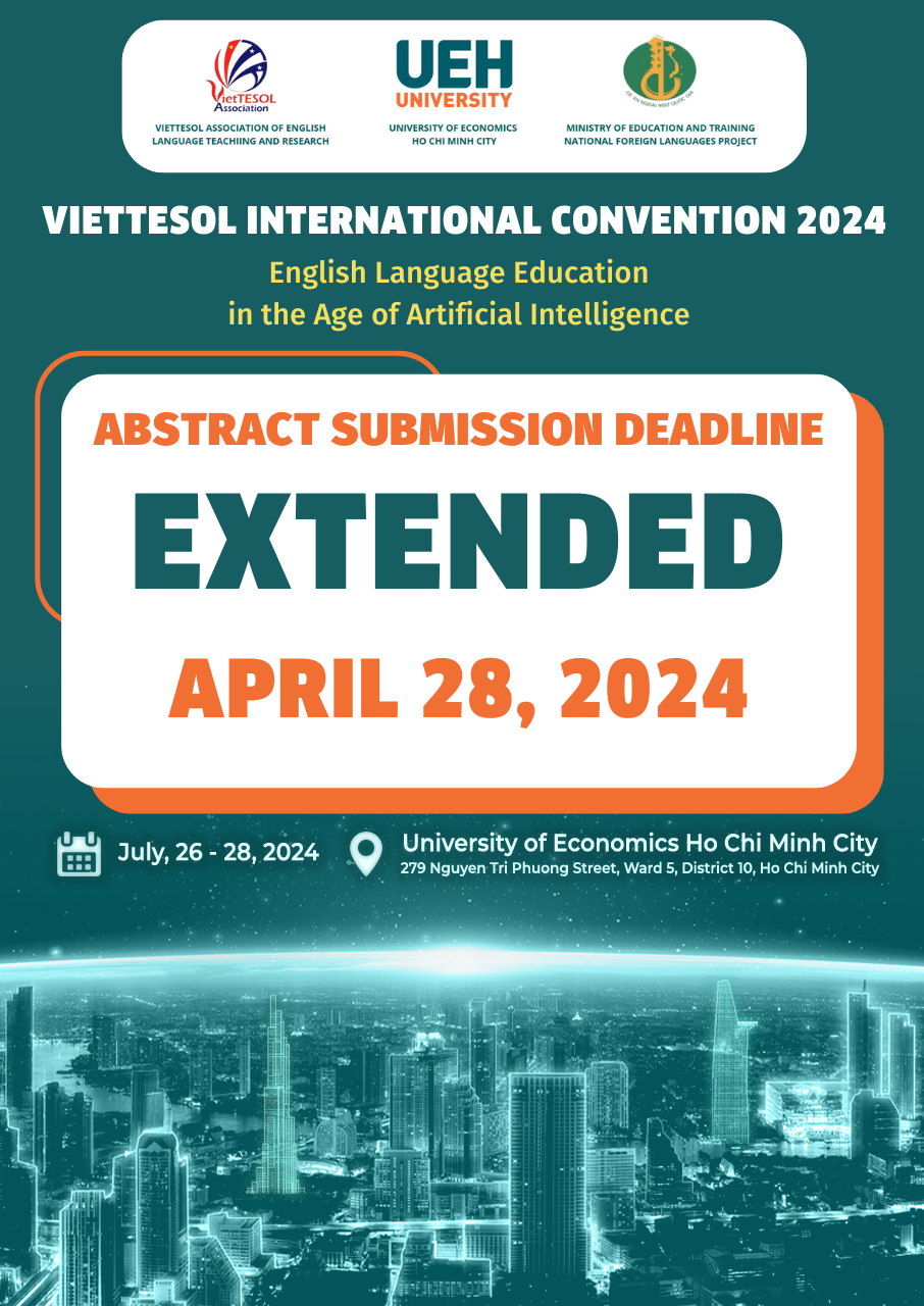 DEADLINE EXTENSION FOR VIC2024 ABSTRACT SUBMISSION