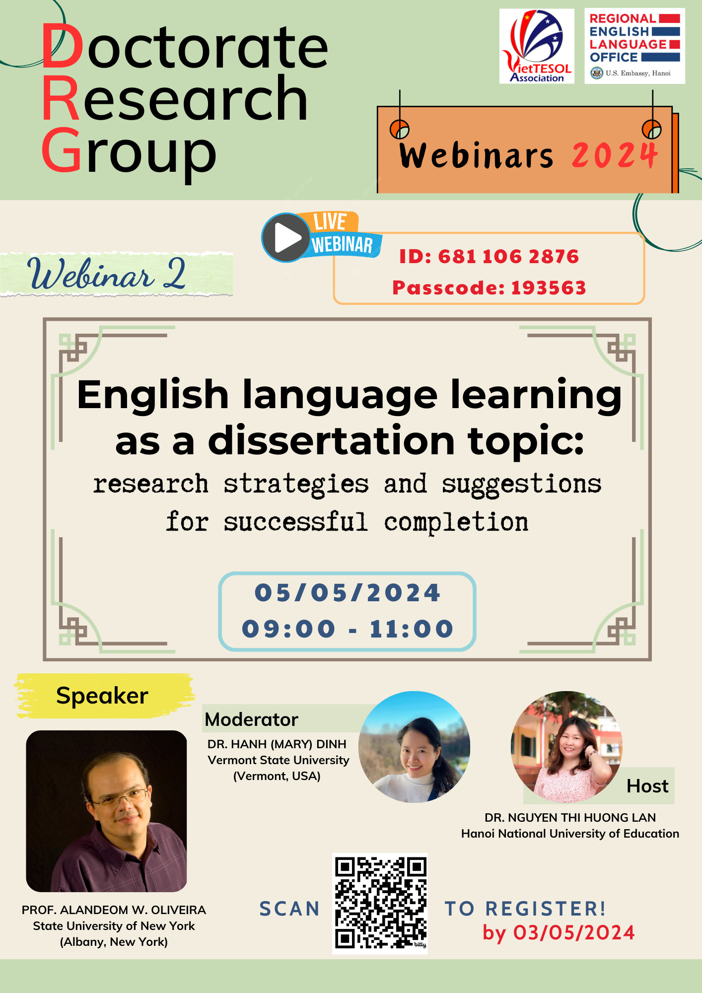 DOCTORATE RESEARCH GROUP WEBINAR 2